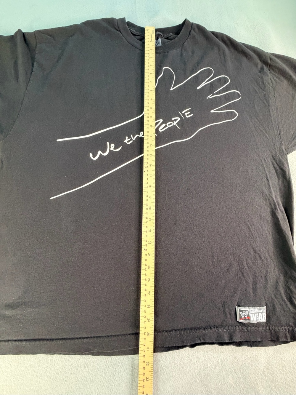 WWE Authentic Jack Swagger "We The People" Black T-Shirt Men's 3X - Picture 4 of 5